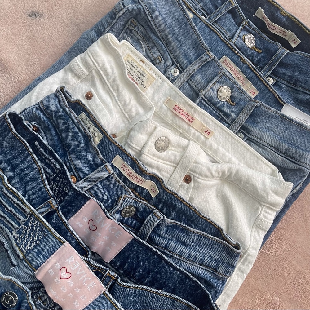 Revice and Levi jeans 80+SHIP PRIVATE SALE